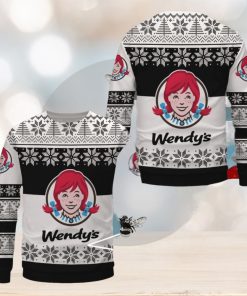 Wendy’s Ugly Christmas Sweater, Xmas Gift Ideas For Fans Uniform