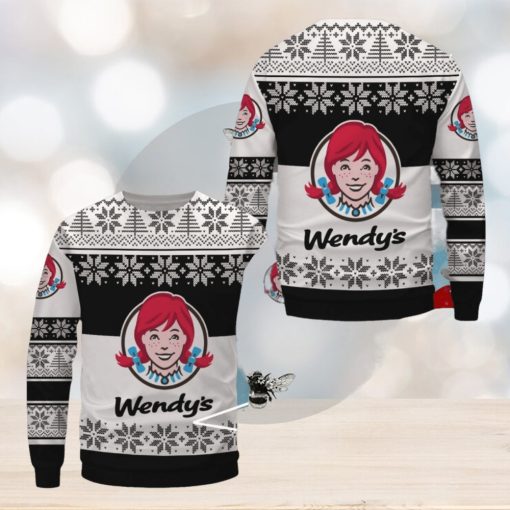 Wendy’s Ugly Christmas Sweater, Xmas Gift Ideas For Fans Uniform