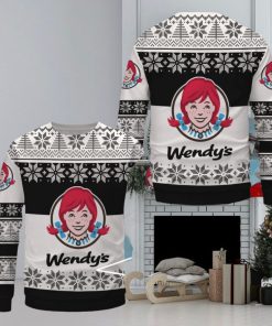 Wendy’s Ugly Christmas Sweater, Xmas Gift Ideas For Fans Uniform