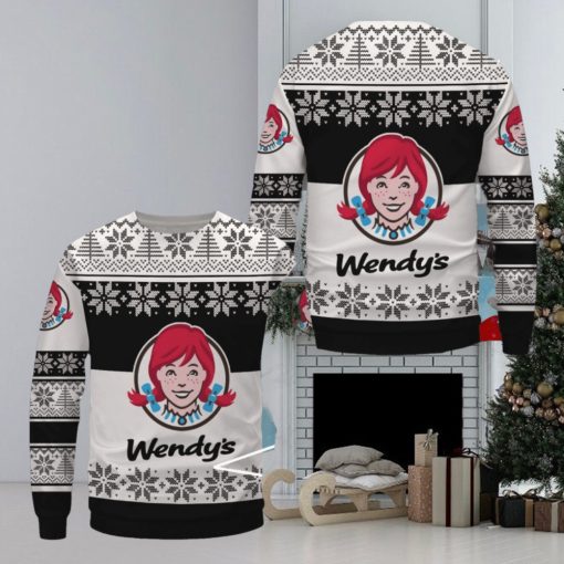 Wendy’s Ugly Christmas Sweater, Xmas Gift Ideas For Fans Uniform