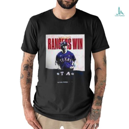 Went And Took It Rangers Win World Series Shirt