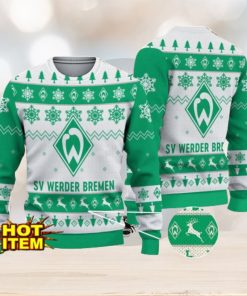 Werder Bremen Bundesliga Fans Football 3D Ugly Christmas Sweater Christmas Gift