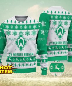 Werder Bremen Bundesliga Fans Football 3D Ugly Christmas Sweater Christmas Gift