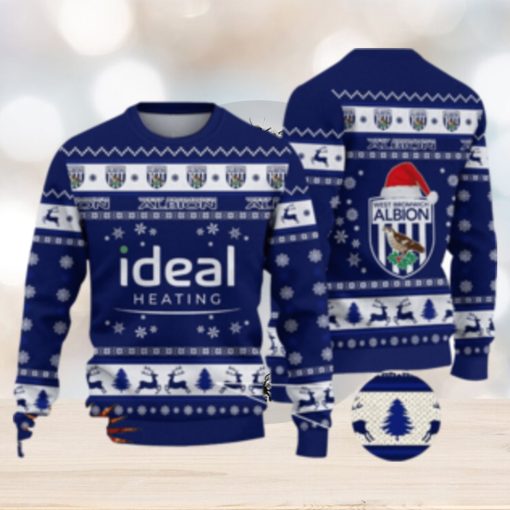 West Bromwich Albion F.C 3D Ugly Christmas Sweater For Men And Women Sport Fans