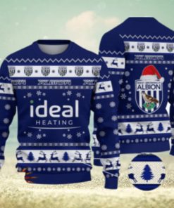 West Bromwich Albion F.C 3D Ugly Christmas Sweater For Men And Women Sport Fans