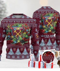 West Ham United F.C Ugly Christmas Sweater Gift Ideas For Fans