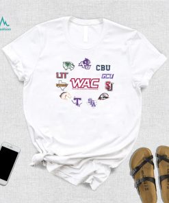 Western Athletic Conference WAC Conference White 11 Teams Logo 2023 shirt, hoodie, sweater, long sleeve and tank top Western Athletic Conference WAC Conference White 11 Teams Logo 2023 shirt