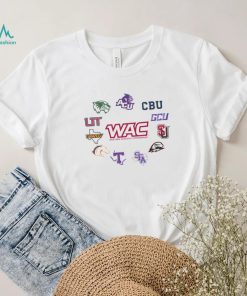 Western Athletic Conference WAC Conference White 11 Teams Logo 2023 shirt, hoodie, sweater, long sleeve and tank top Western Athletic Conference WAC Conference White 11 Teams Logo 2023 shirt