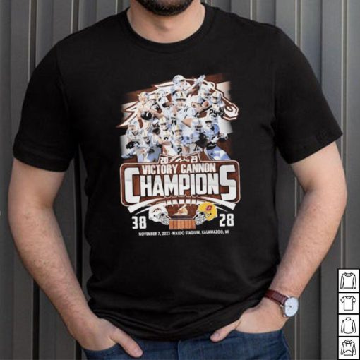 Western Michigan Broncos 2023 Victory Cannon Champions Shirt