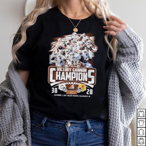 Western Michigan Broncos 2023 Victory Cannon Champions Shirt