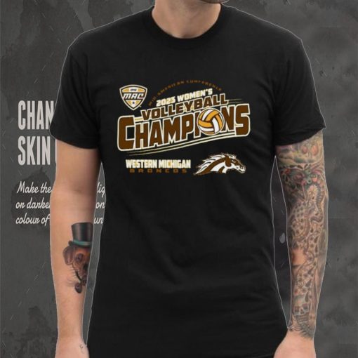 Western Michigan Broncos Women’s Volleyball 2023 MAC Tournament Champions Shirt