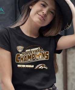 Western Michigan Broncos Women’s Volleyball 2023 MAC Tournament Champions Shirt