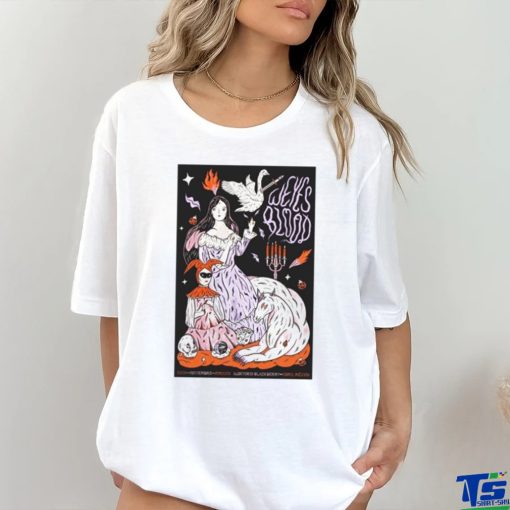 Weyesblood Nov 29, 2023 Mexico City Auditorio BB pposter shirt