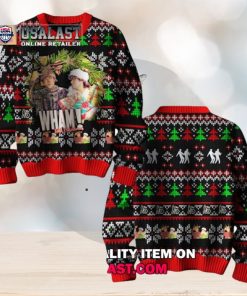 Wham English Band Ugly Christmas Sweater Jumper