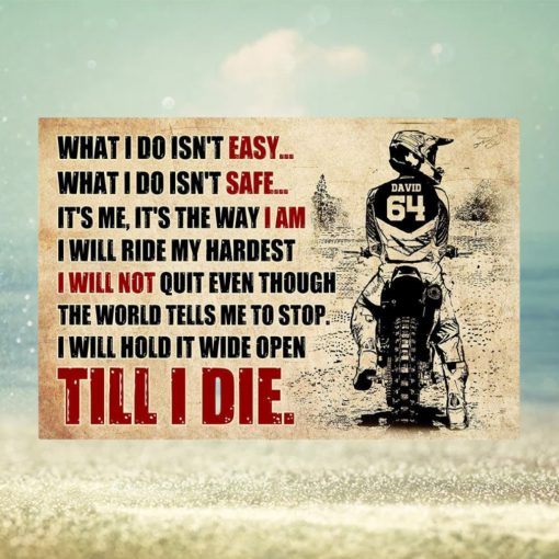 What I Do Isn’t Easy Poster