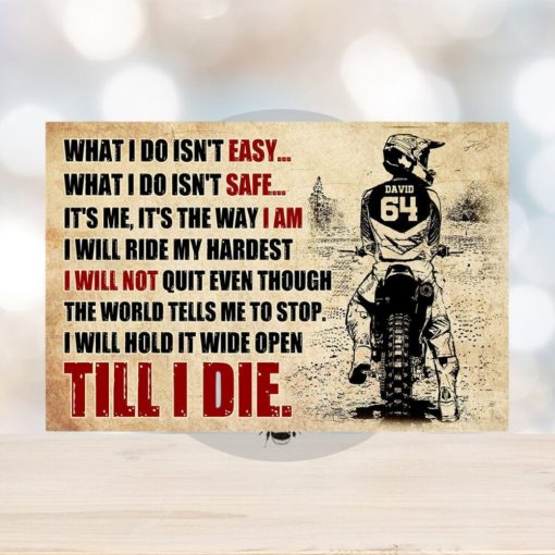 What I Do Isn’t Easy Poster