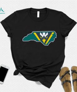 Where I'm From Adult UNC Wilmington Seahawks Logo State T Shirt