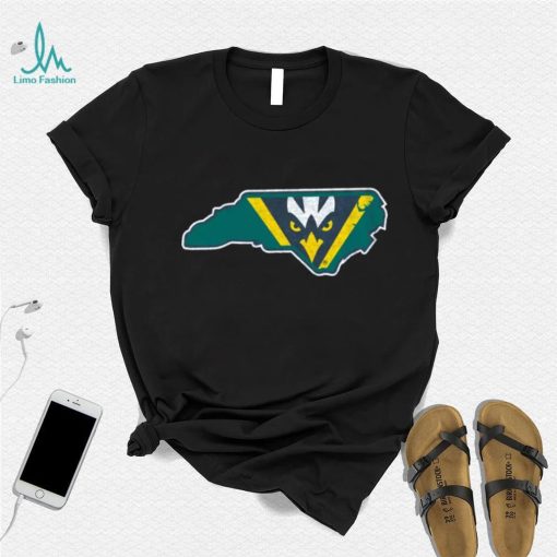 Where I’m From Adult UNC Wilmington Seahawks Logo State T Shirt