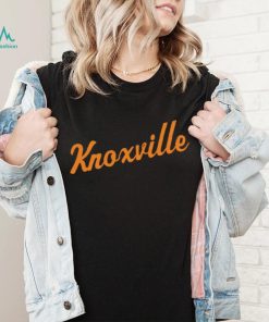 Where I'm From Men's Knoxville Black Script T Shirt