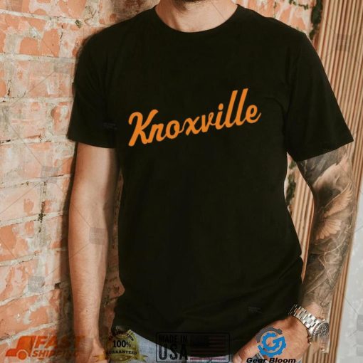 Where I’m From Men’s Knoxville Black Script T Shirt