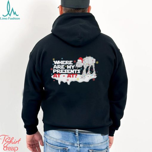 Where are My Presents AT AT Merry Christmas 2023 Shirt