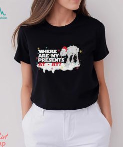 Where are My Presents AT AT Merry Christmas 2023 Shirt