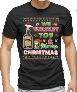 Whiskey Merry Christmas Spirit Shirt