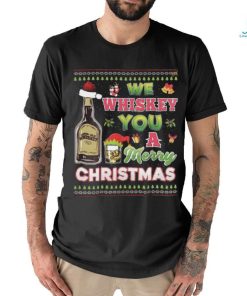 Whiskey Merry Christmas Spirit Shirt