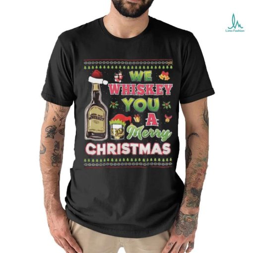 Whiskey Merry Christmas Spirit Shirt