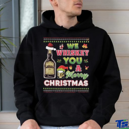 Whiskey Merry Christmas Spirit Shirt