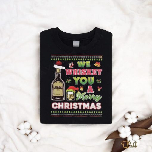 Whiskey Merry Christmas Spirit Shirt