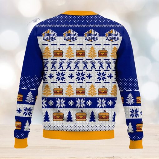 White Castle All Over Printed Ugly Christmas Sweater Trending Christmas Gift Ideas