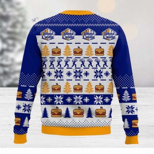 White Castle All Over Printed Ugly Christmas Sweater Trending Christmas Gift Ideas