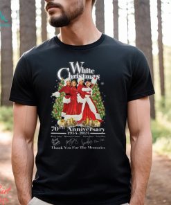 White Christmas 70th Anniversary 1954 – 2024 Thank You For The Memories T Shirt