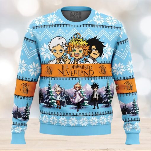 White Christmas The Promised Neverland Ugly Christmas Sweater