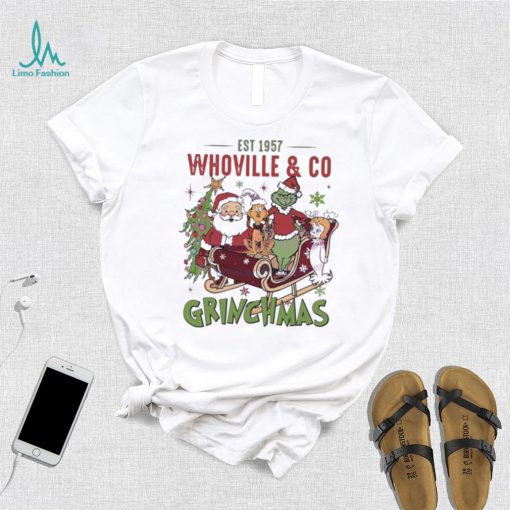 Whovillee And Co Grinchmas Shirt