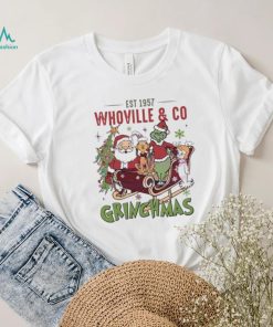 Whovillee And Co Grinchmas Shirt