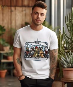 Wild Tribute Men's Ski Bums Short Sleeve Graphic T Shirt