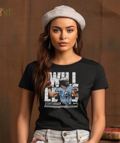 Will Levis Tennessee Player Name WHT Shirt