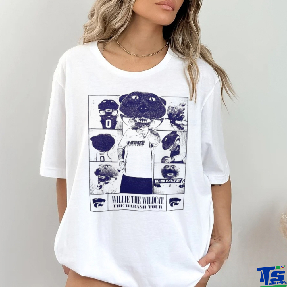 Willie the Wildcat the Wabash Tour Shirt Willie the Wildcat the Wabash Tour Shirt