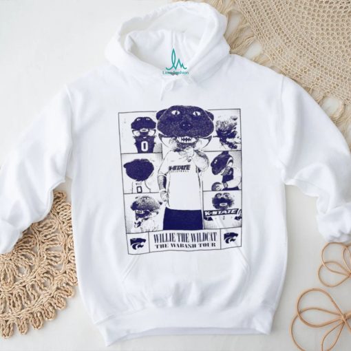 Willie the Wildcat the Wabash Tour Shirt