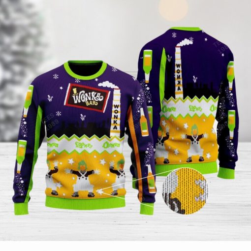 Willy Wonka and The Chocolate Factory Ugly Sweater Christmas For Men And Women