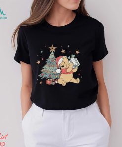 Winnie The Pooh Christmas Tree Shirt The Most Wonderful Time Of The Year Winnie The Pooh Christmas Lights Shirt