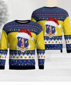 Wisconsin Air National Guard Christmas AOP Ugly Sweater Holiday Sweater For Men And Women