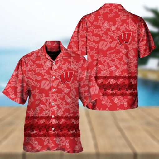 Wisconsin Badgers Hawaiian Shirt