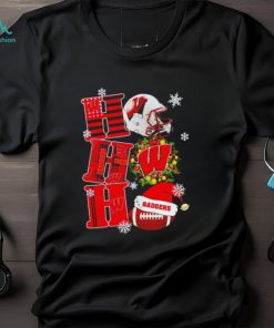 Wisconsin Badgers NCAA ho ho ho Christmas shirt