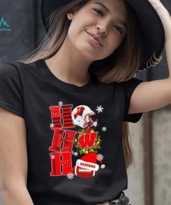 Wisconsin Badgers NCAA ho ho ho Christmas shirt, hoodie, sweater, long sleeve and tank top Wisconsin Badgers NCAA ho ho ho Christmas shirt