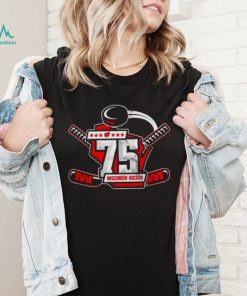 Wisconsin Badgers hockey 75th anniversary shirt