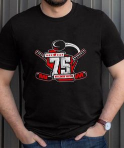 Wisconsin Badgers hockey 75th anniversary shirt