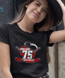 Wisconsin Badgers hockey 75th anniversary shirt